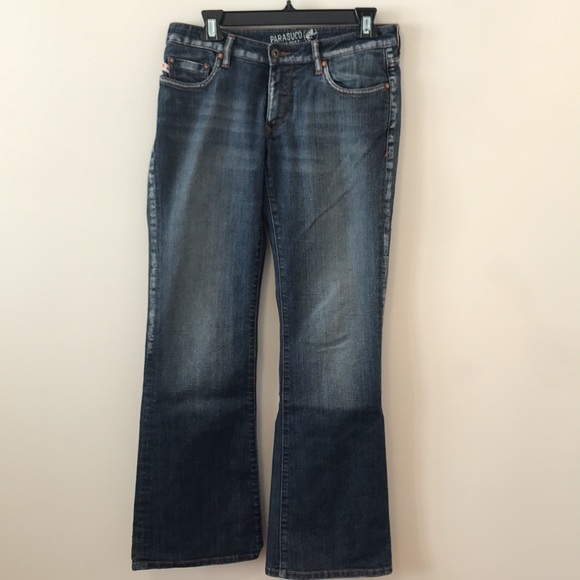 Parasuco Italian denim.blue wash with frosted fades. Beautiful fit and wash. - Picture 11 of 15